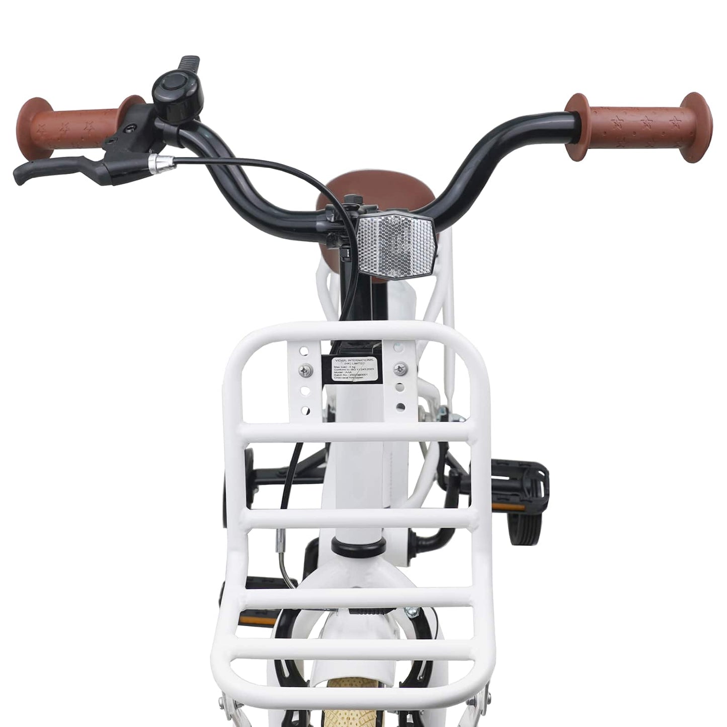 vidaXL Kids Bike 16 Inches for 4-6 Years Old White