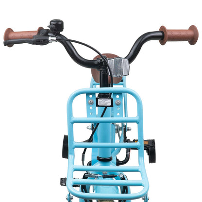 vidaXL Kids Bike 14 Inches for 3-5 Years Old Light Blue