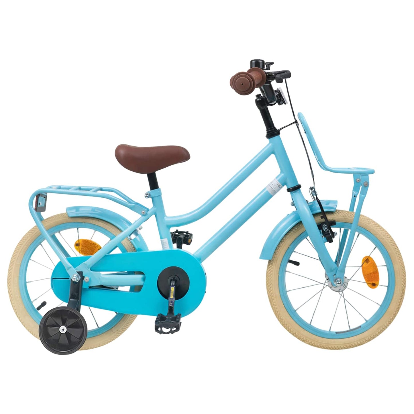 vidaXL Kids Bike 14 Inches for 3-5 Years Old Light Blue