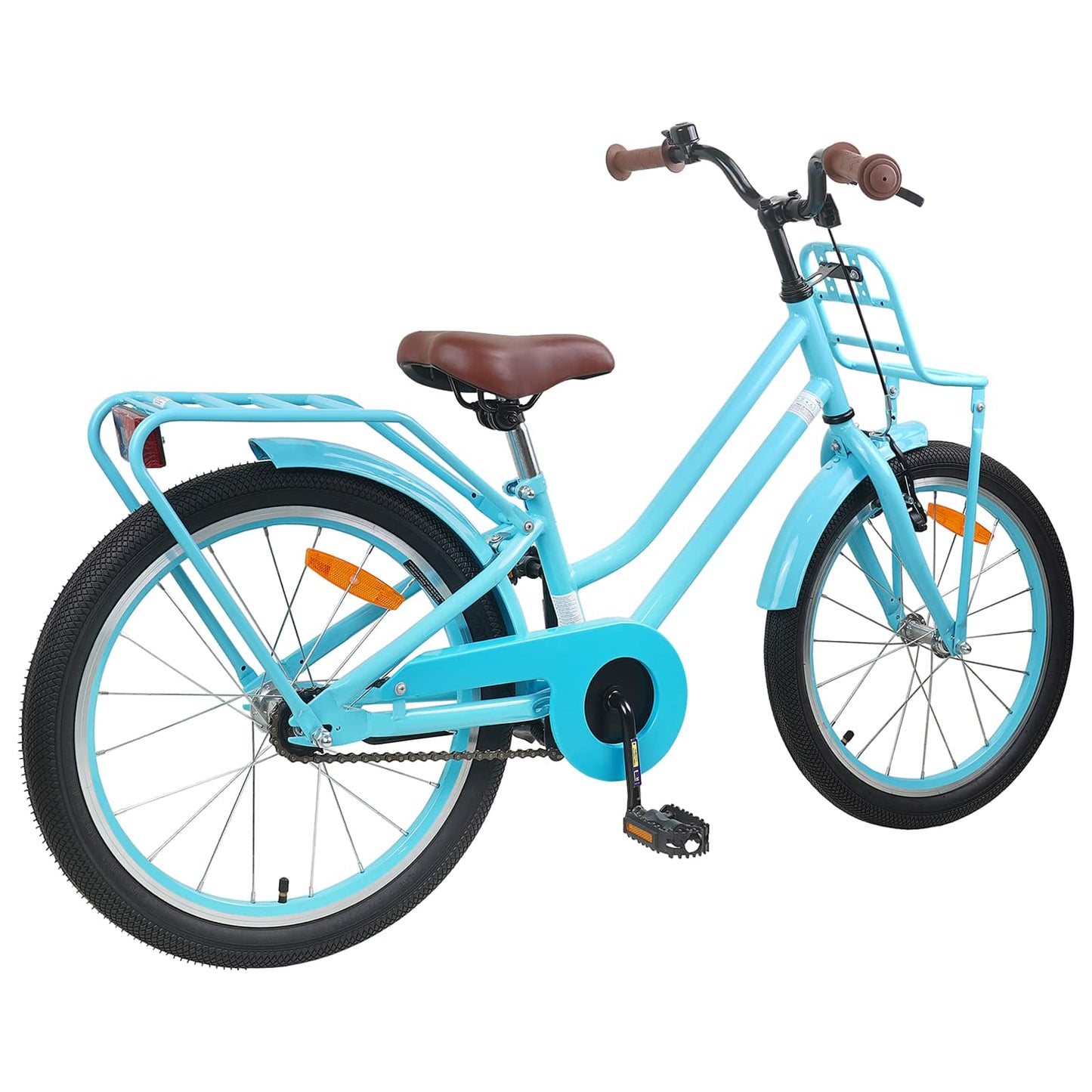 vidaXL Kids Bike 18 Inches for 5-7 Years Old Light Blue
