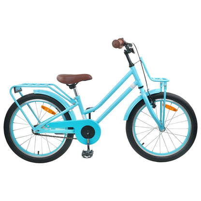 vidaXL Kids Bike 18 Inches for 5-7 Years Old Light Blue
