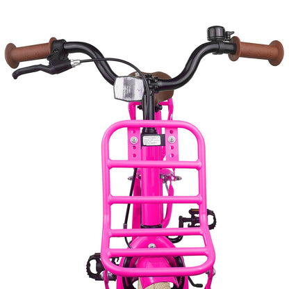 vidaXL Kids Bike 20 Inches for 6-11 Years Old Dark Pink