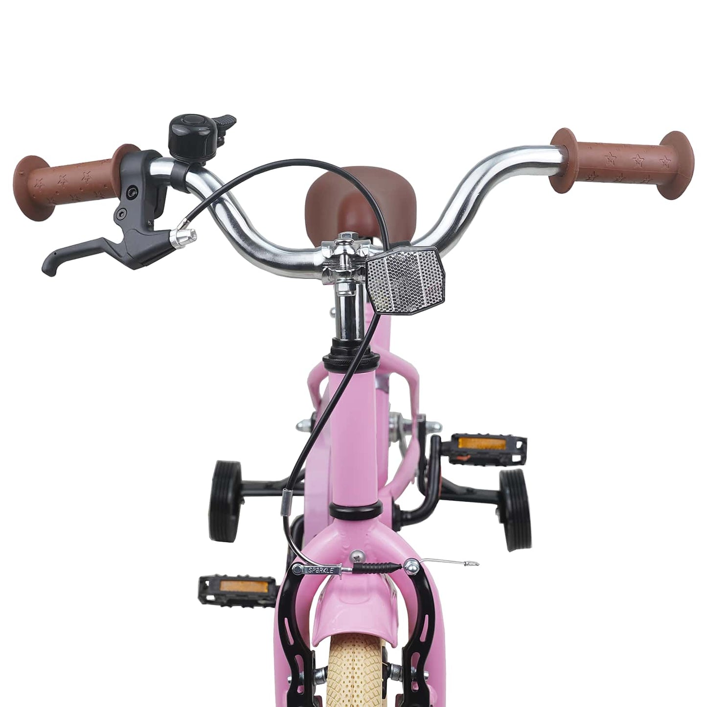 vidaXL Kids Bike 16 Inches for 4-6 Years Old Light Pink