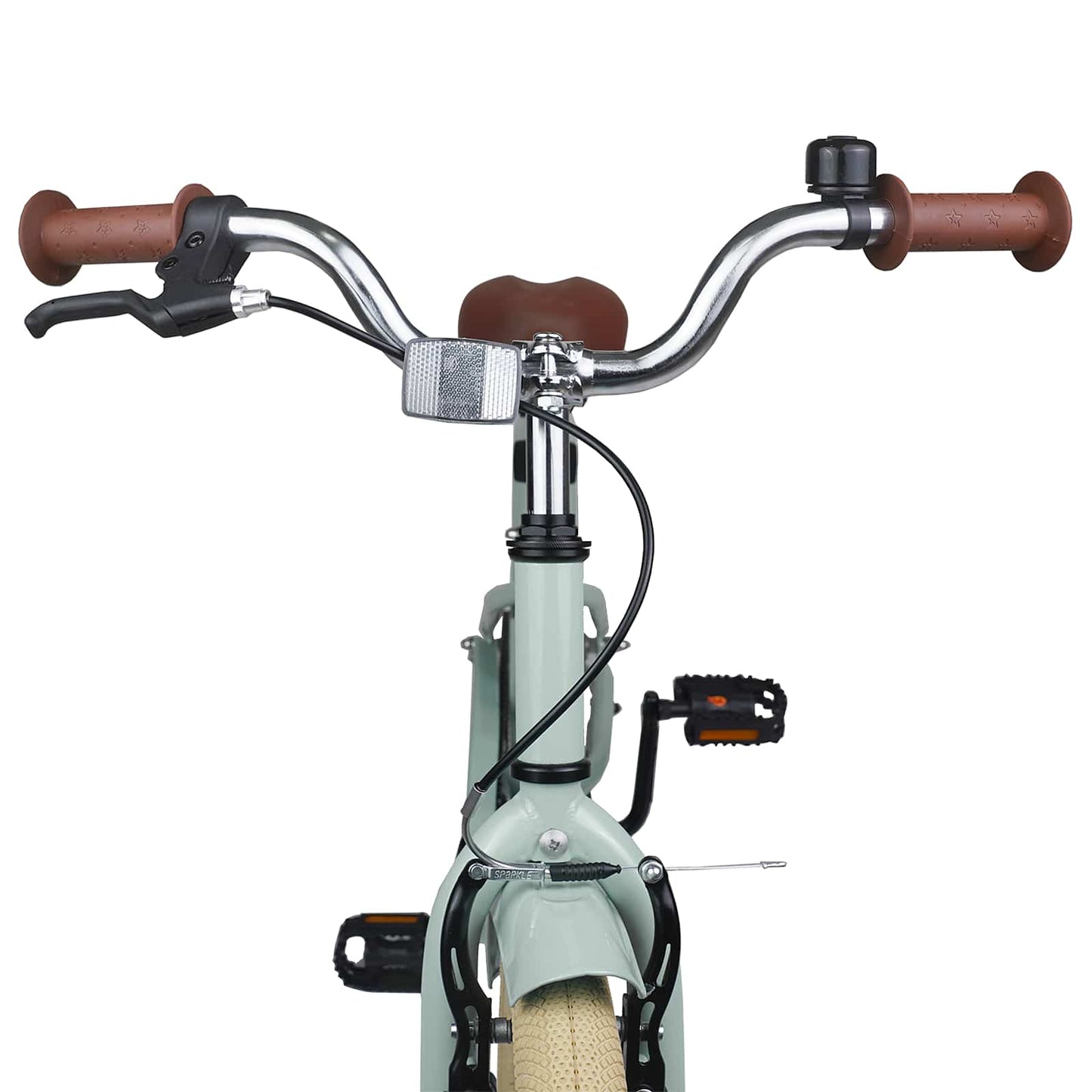 vidaXL Kids Bike 20 Inches for 6-11 Years Old Light Green