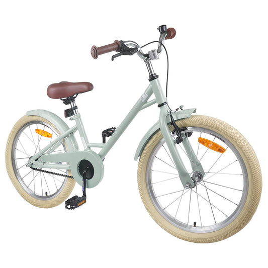 vidaXL Kids Bike 20 Inches for 6-11 Years Old Light Green
