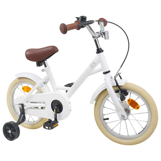 vidaXL Kids Bike 16 Inches for 4-6 Years Old White