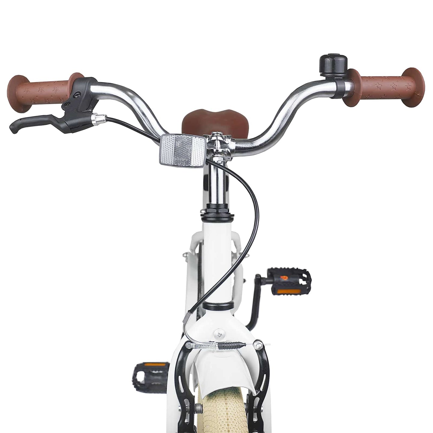 vidaXL Kids Bike 22 Inches for 7-12 Years Old White