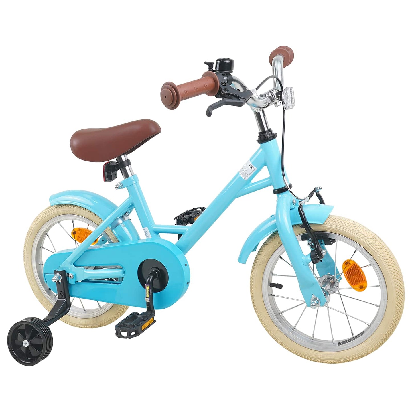 vidaXL Kids Bike 12 Inches for 2-4 Years Old Light Blue