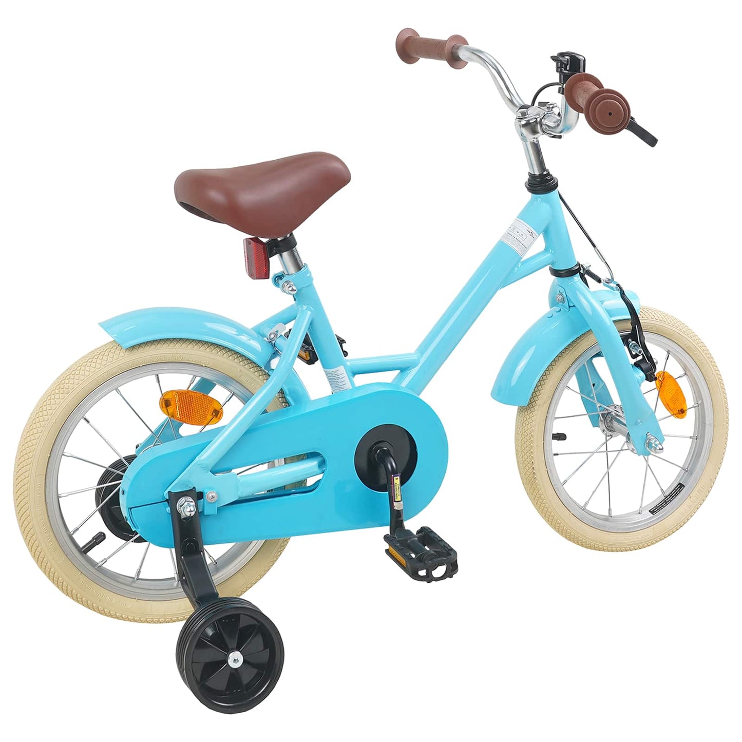 vidaXL Kids Bike 12 Inches for 2-4 Years Old Light Blue