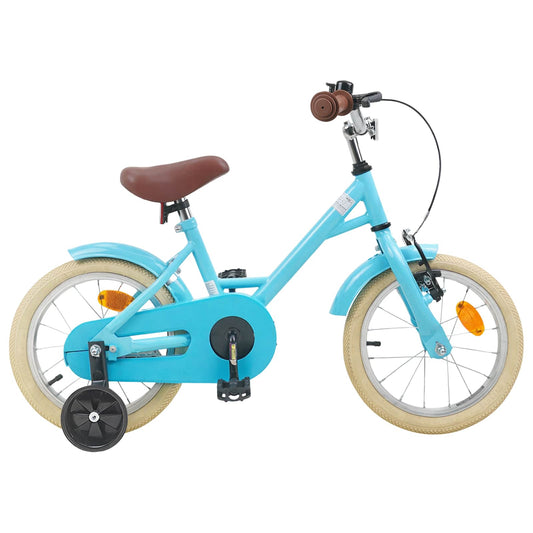 vidaXL Kids Bike 14 Inches for 3-5 Years Old Light Blue