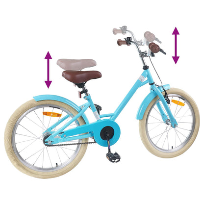 vidaXL Kids Bike 20 Inches for 6-11 Years Old Light Blue