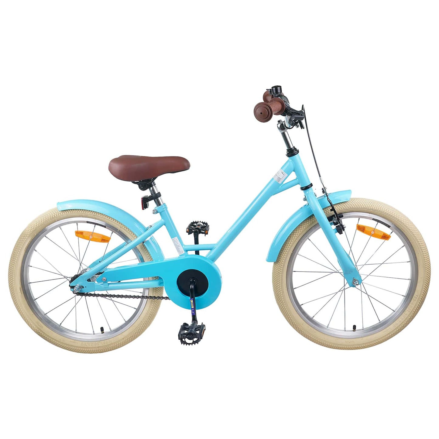 vidaXL Kids Bike 22 Inches for 7-12 Years Old Light Blue