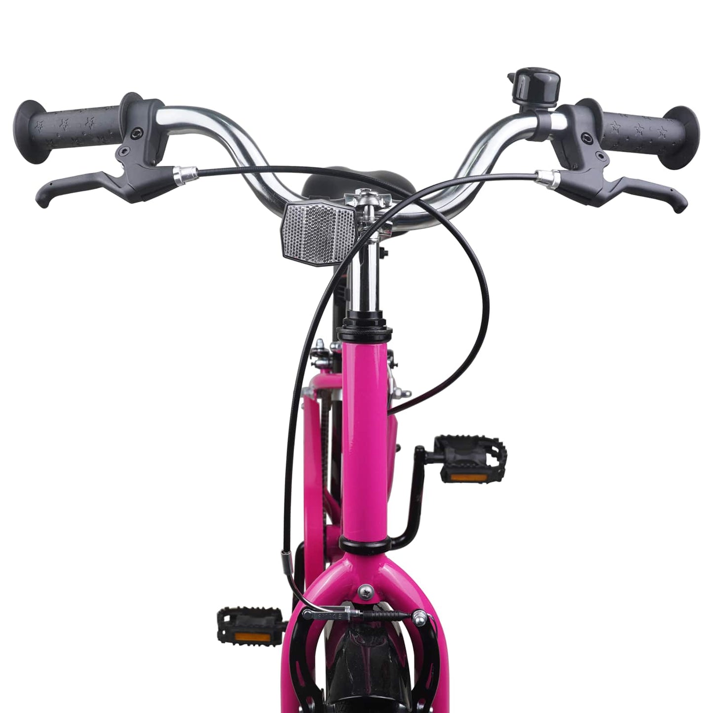 vidaXL Kids Bike 24 Inches for 8-12 Years Old Pink Black