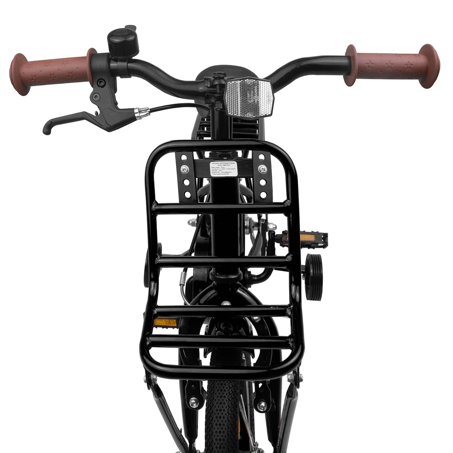 vidaXL Kids Bike 16 Inches for 4-6 Years Old Black