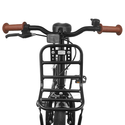 vidaXL Kids Bike 20 Inches for 6-11 Years Old Black