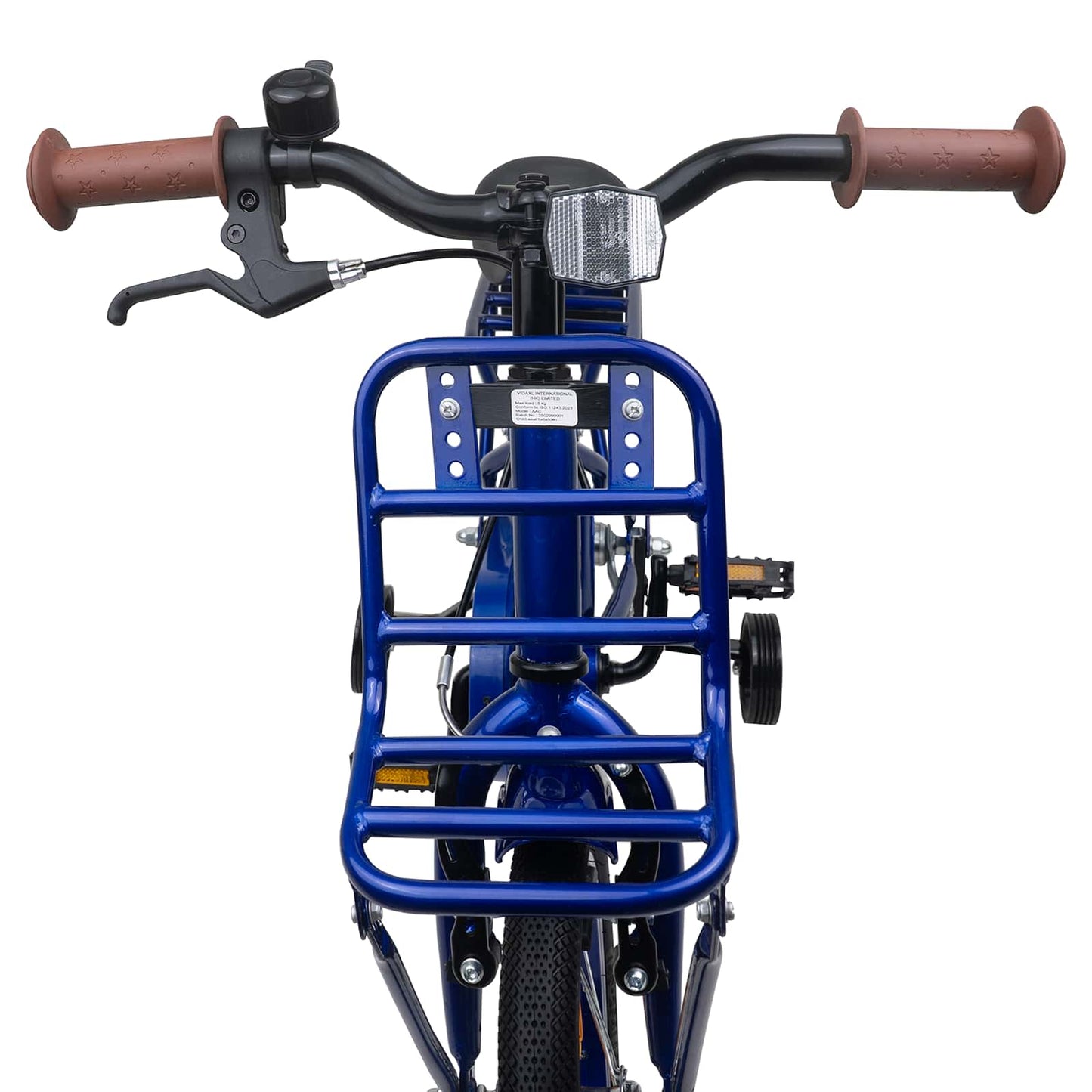 vidaXL Kids Bike 14 Inches for 3-5 Years Old Dark Blue