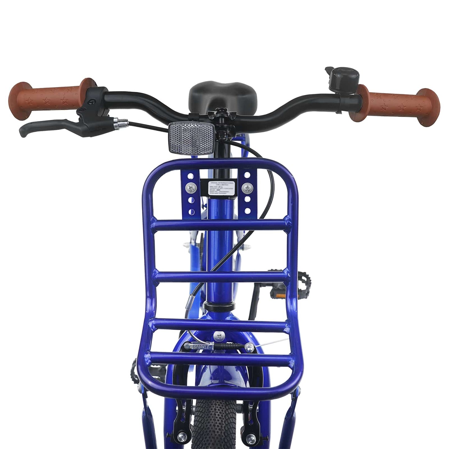 vidaXL Kids Bike 22 Inches for 7-12 Years Old Dark Blue