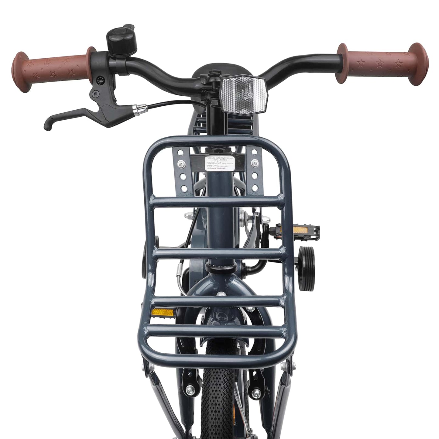 vidaXL Kids Bike 16 Inches for 4-6 Years Old Dark Grey