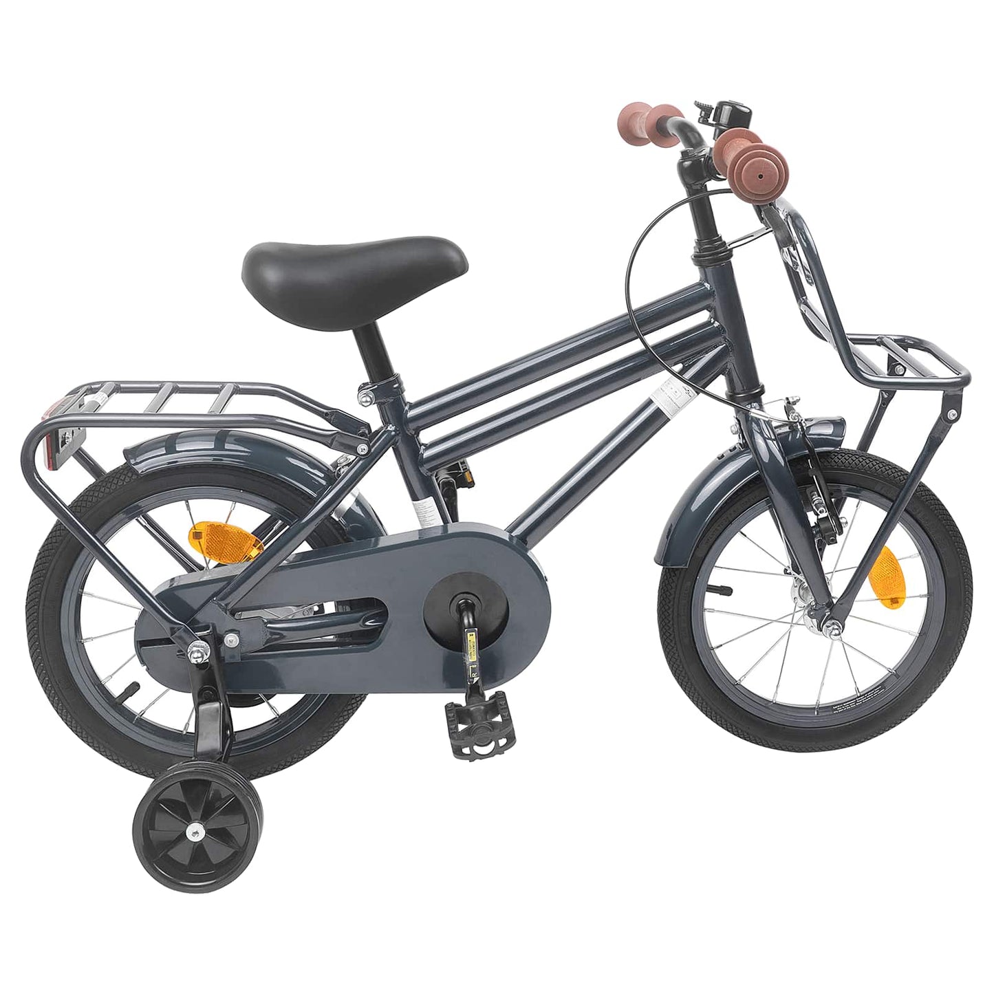 vidaXL Kids Bike 16 Inches for 4-6 Years Old Dark Grey