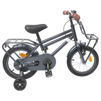 vidaXL Kids Bike 16 Inches for 4-6 Years Old Dark Grey