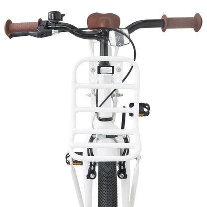 vidaXL Kids Bike 22 Inches for 7-12 Years Old White