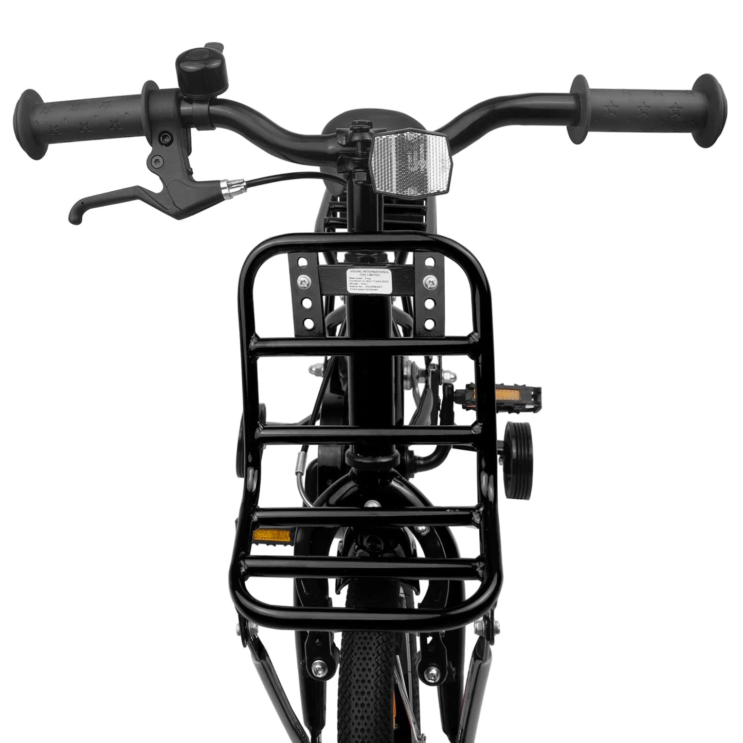 vidaXL Kids Bike 16 Inches for 4-6 Years Old Black