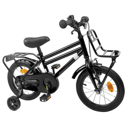 vidaXL Kids Bike 16 Inches for 4-6 Years Old Black