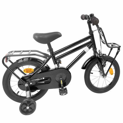 vidaXL Kids Bike 16 Inches for 4-6 Years Old Black