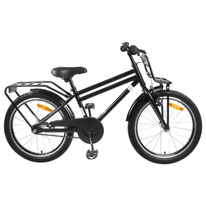 vidaXL Kids Bike 20 Inches for 6-11 Years Old Black