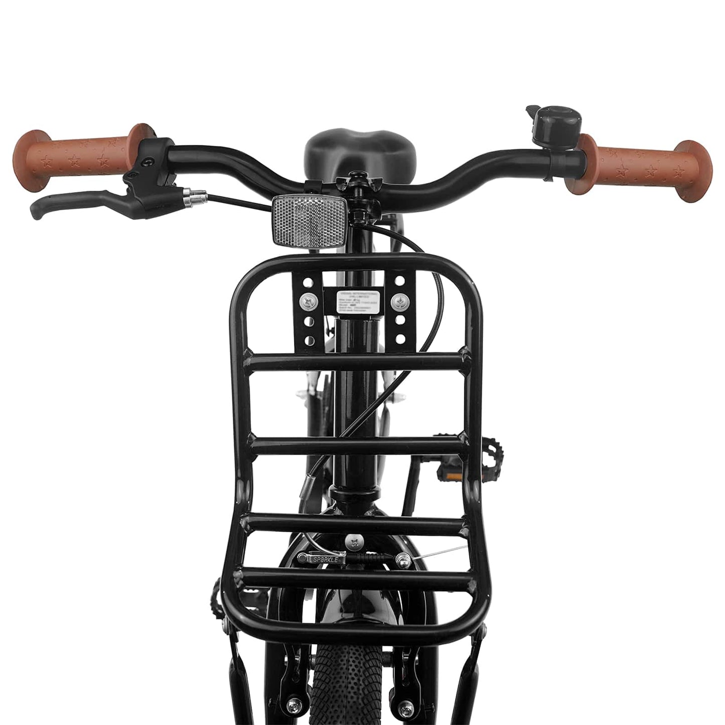 vidaXL Kids Bike 22 Inches for 7-12 Years Old Black