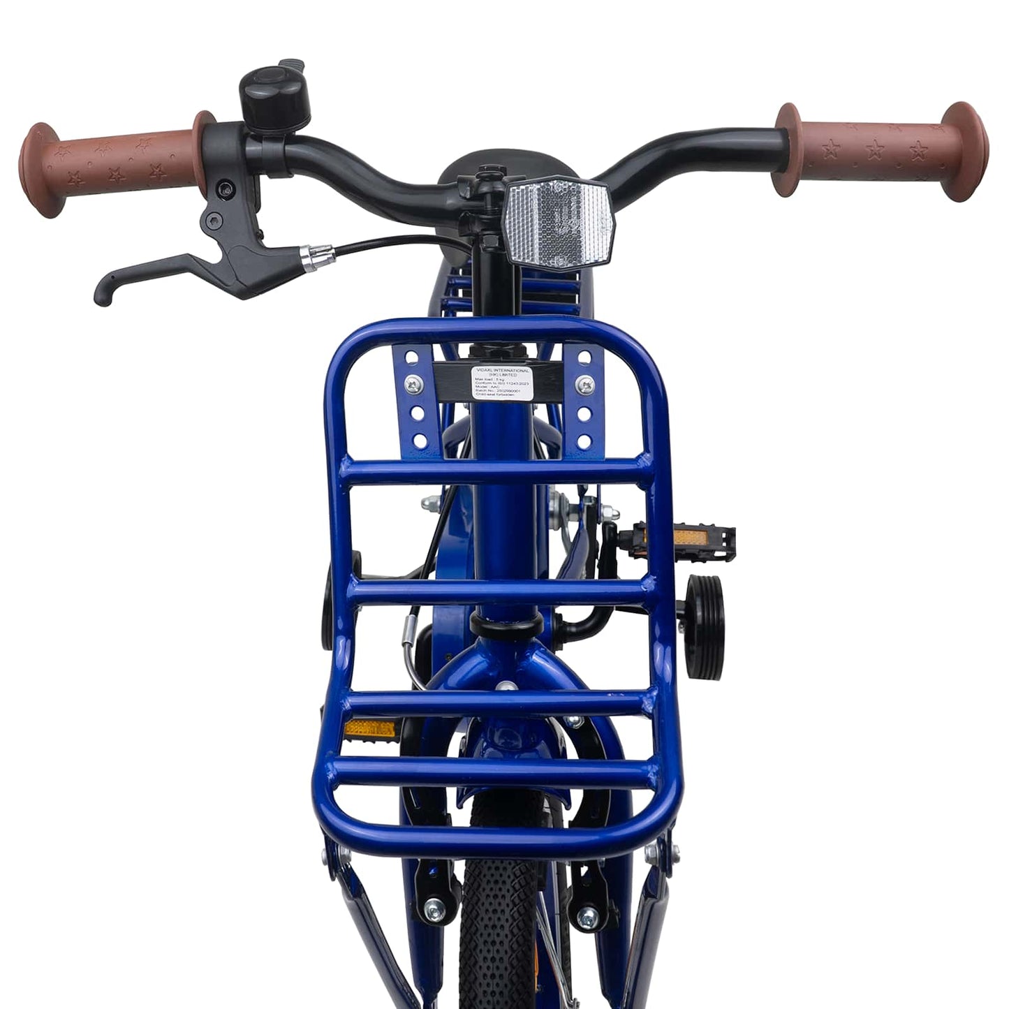 vidaXL Kids Bike 14 Inches for 3-5 Years Old Dark Blue