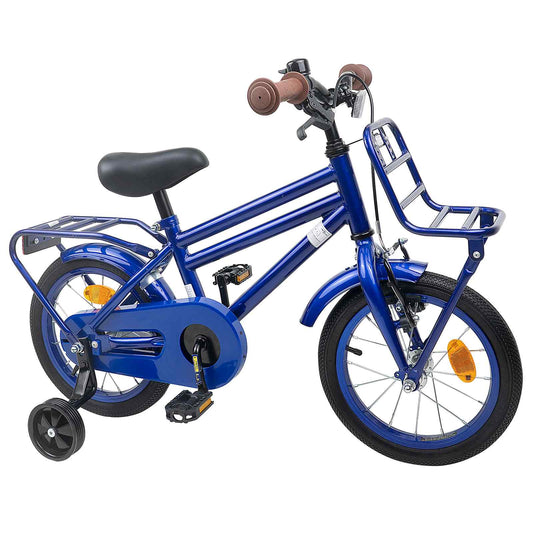 vidaXL Kids Bike 16 Inches for 4-6 Years Old Dark Blue