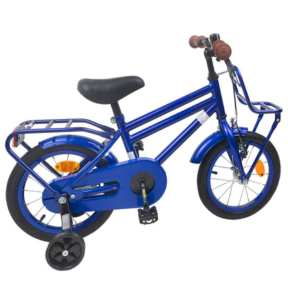 vidaXL Kids Bike 16 Inches for 4-6 Years Old Dark Blue