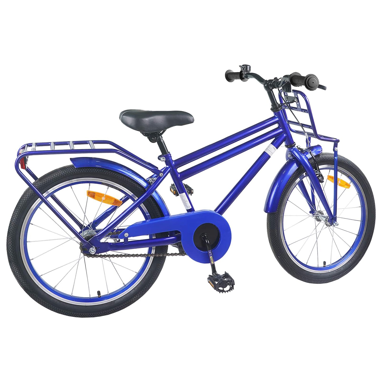 vidaXL Kids Bike 20 Inches for 6-11 Years Old Dark Blue