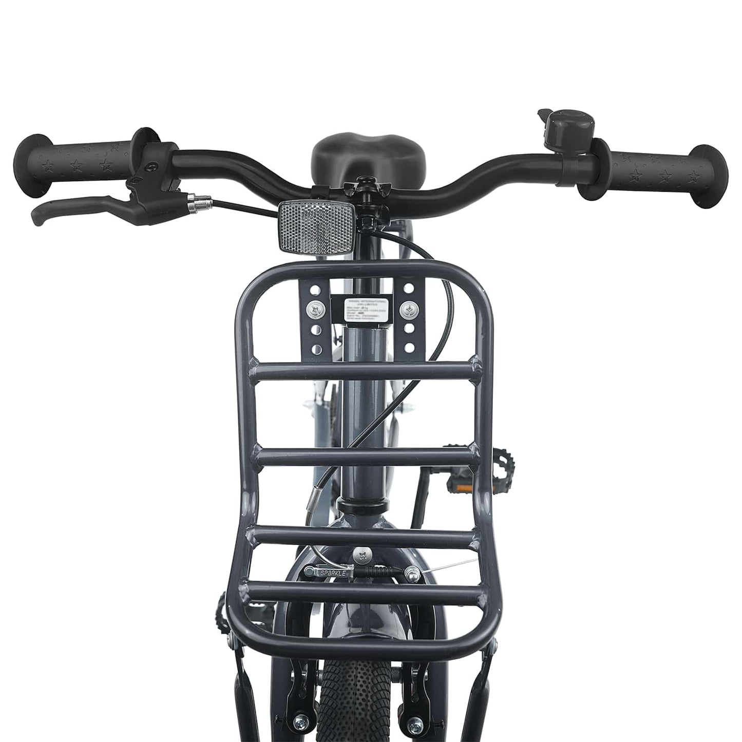 vidaXL Kids Bike 20 Inches for 6-11 Years Old Dark Grey