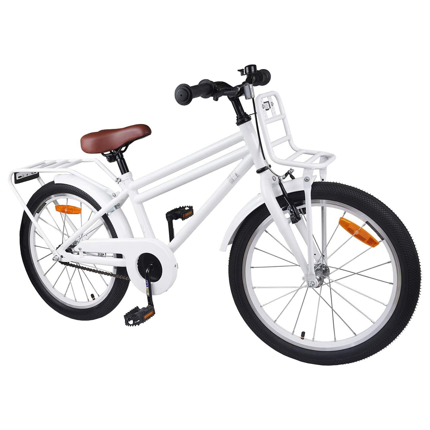 vidaXL Kids Bike 20 Inches for 6-11 Years Old White