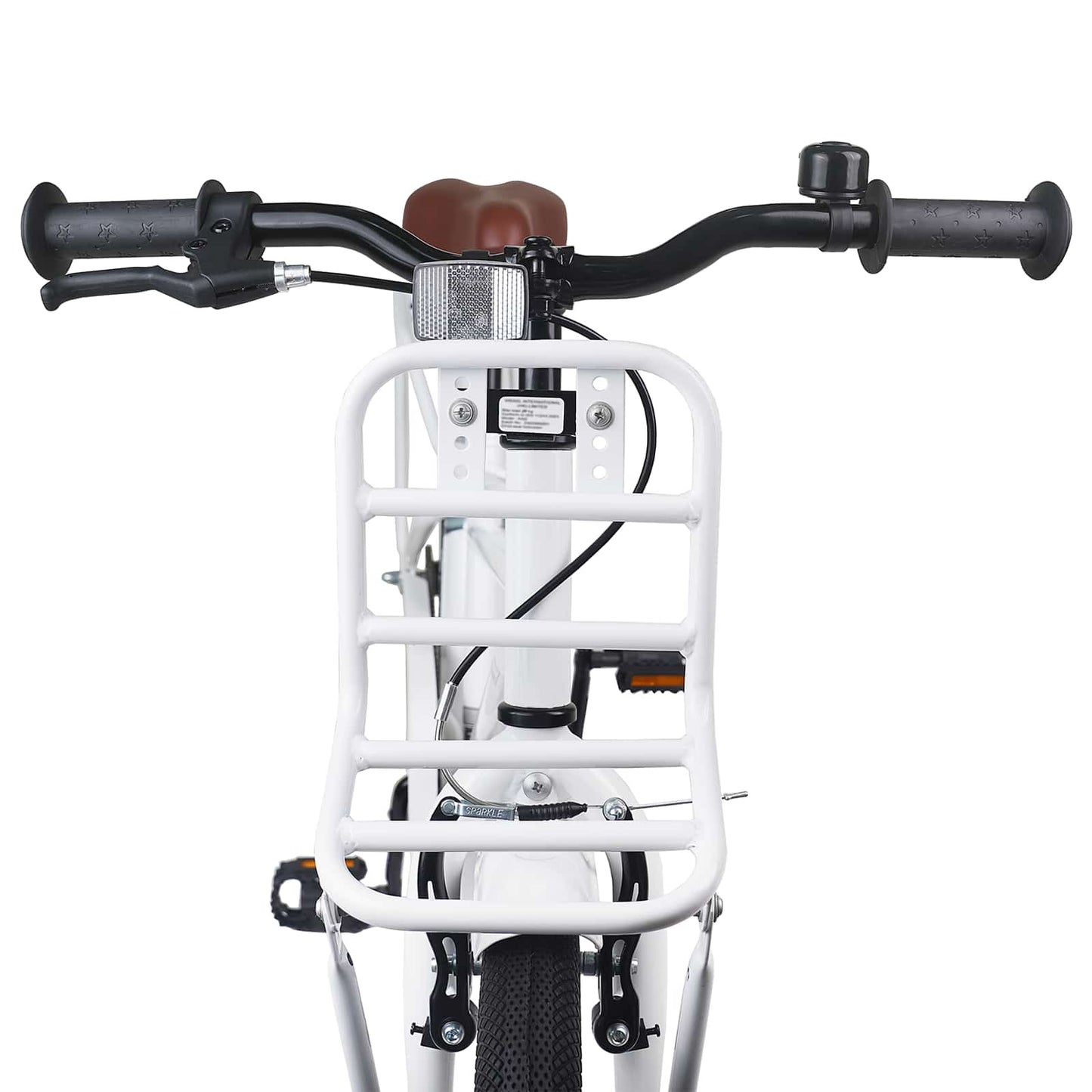 vidaXL Kids Bike 22 Inches for 7-12 Years Old White