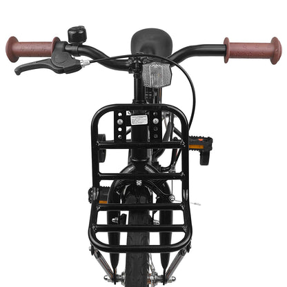 vidaXL Kids Bike 16 Inches for 4-6 Years Old Black