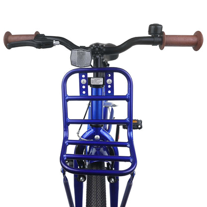 vidaXL Kids Bike 20 Inches for 6-11 Years Old Dark Blue