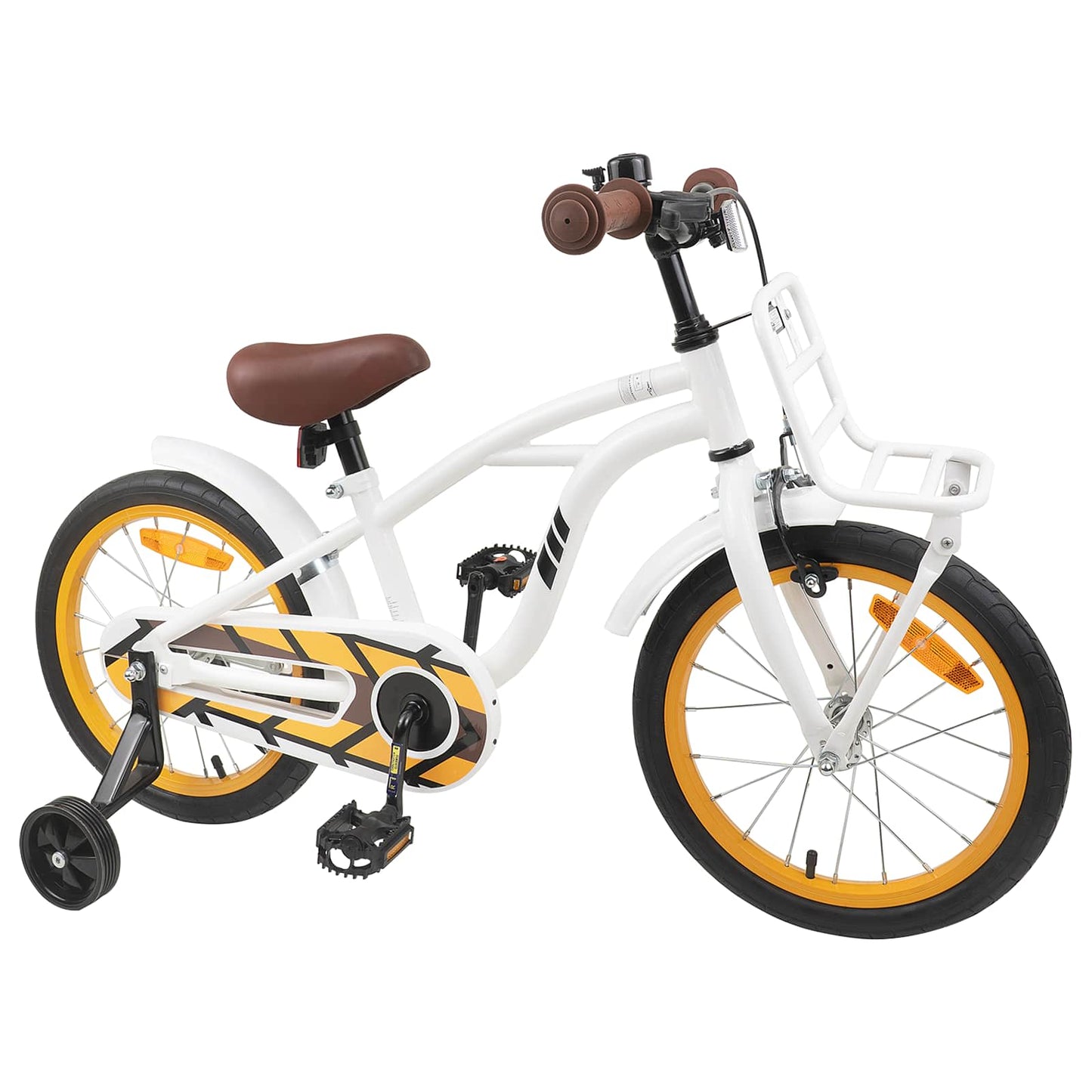 vidaXL Kids Bike 16 Inches for 4-6 Years Old White