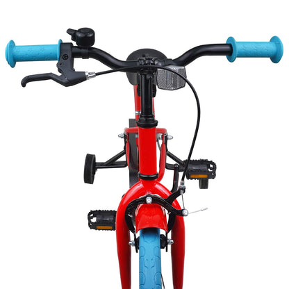 vidaXL Kids Bike 16'' for 4-6 Years Old Red