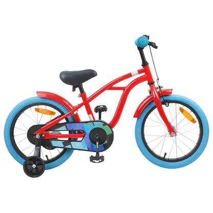 vidaXL Kids Bike 16'' for 4-6 Years Old Red