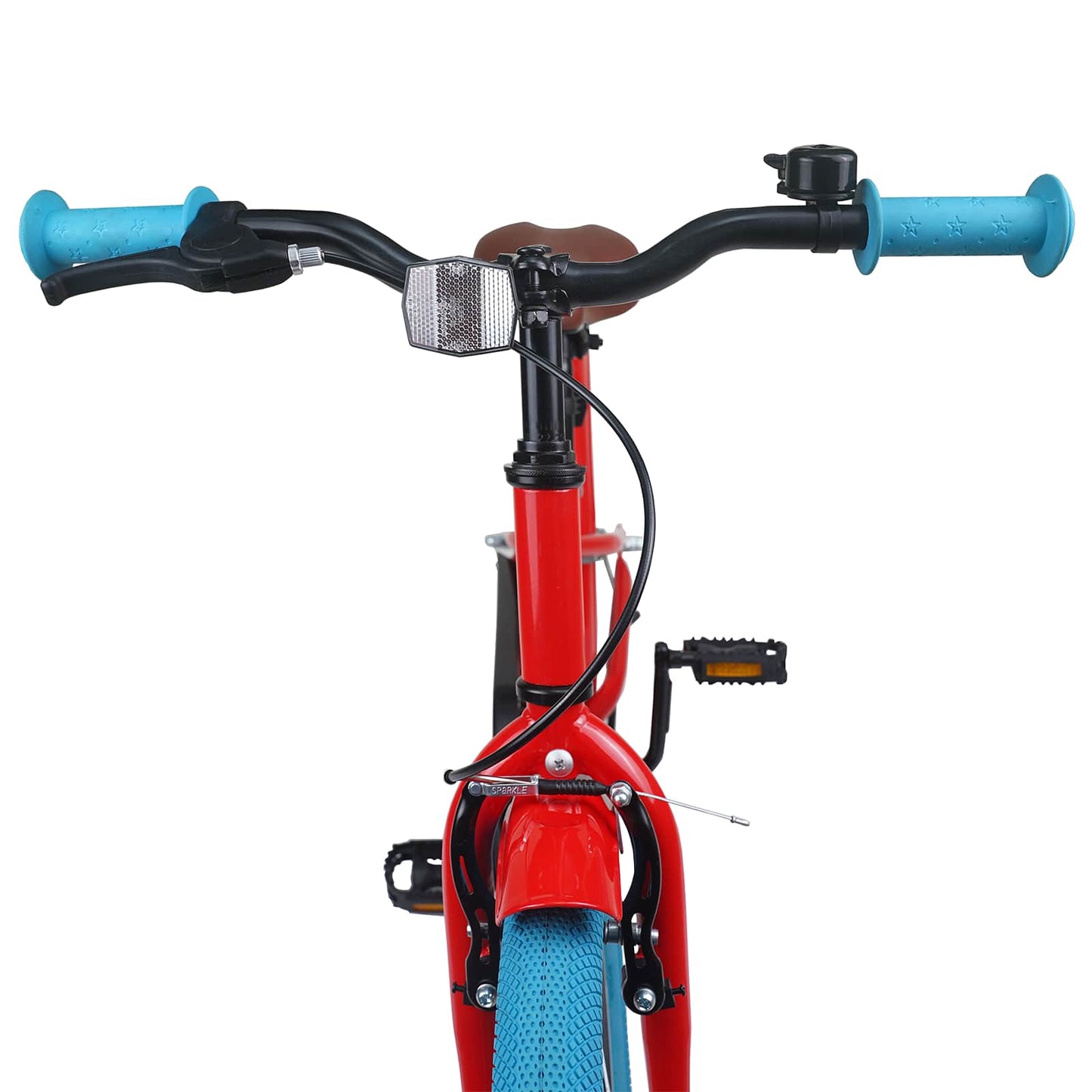 vidaXL Kids Bike 18 Inches for 5-7 Years Old Red