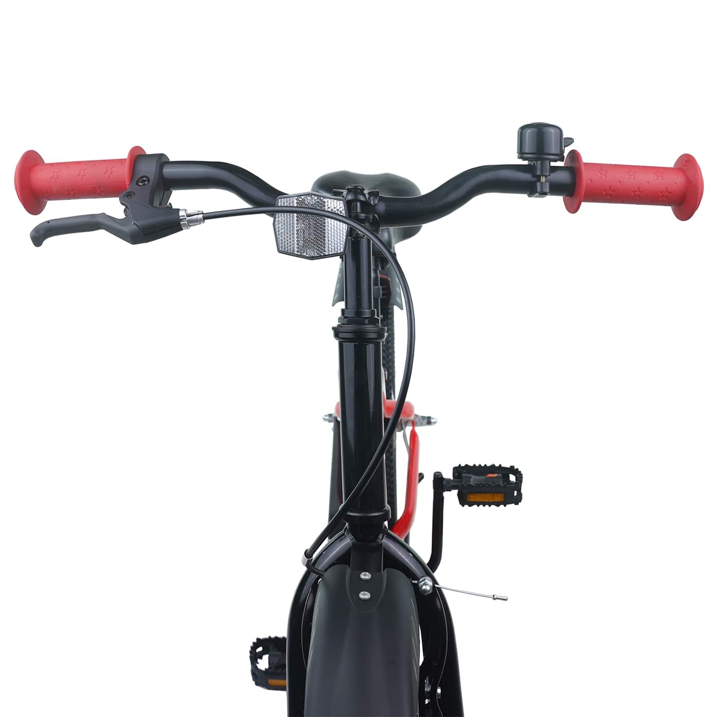 vidaXL Kids Bike 18 Inches for 5-7 Years Old Red Black