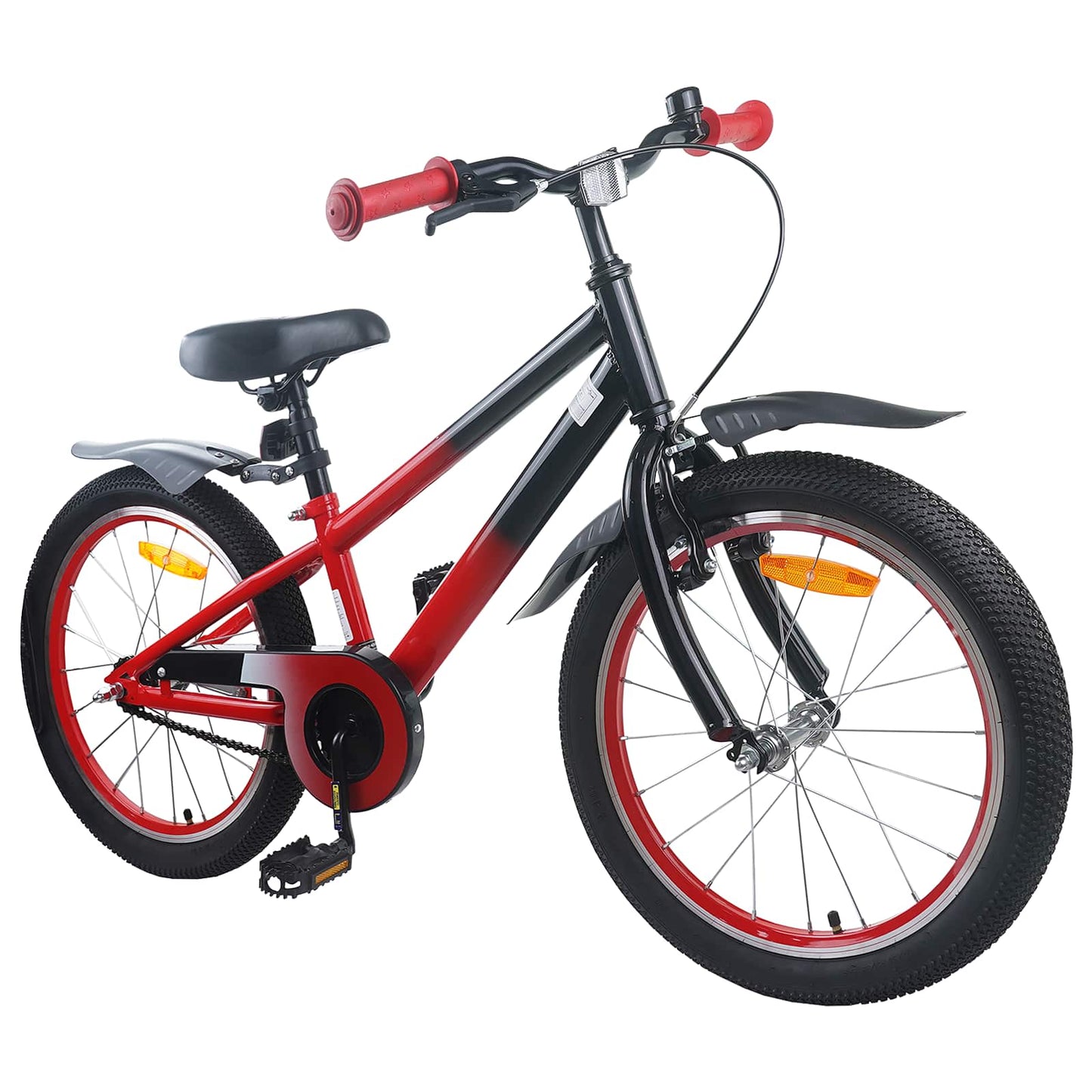 vidaXL Kids Bike 20 Inches for 6-11 Years Old Red and Black