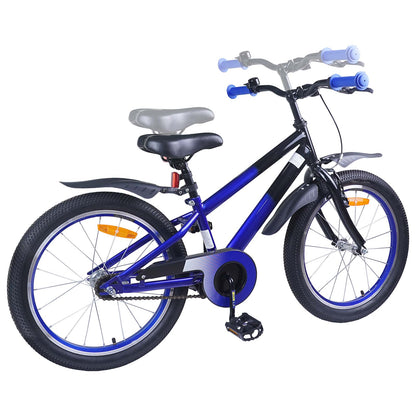 vidaXL Kids Bike 20 Inches for 6-11 Years Old Blue Black
