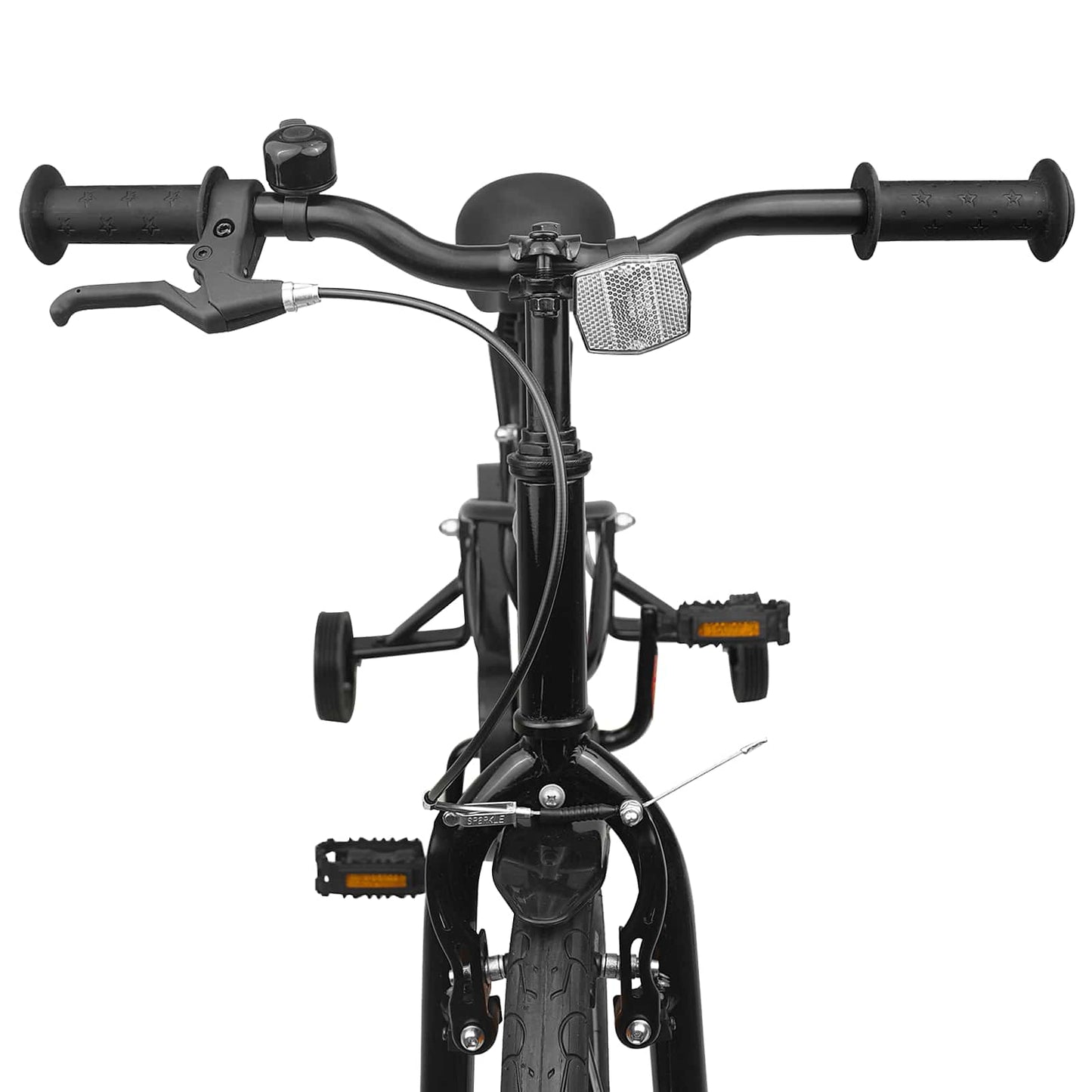 vidaXL Kids Bike 16 Inches for 4-6 Years Old Black