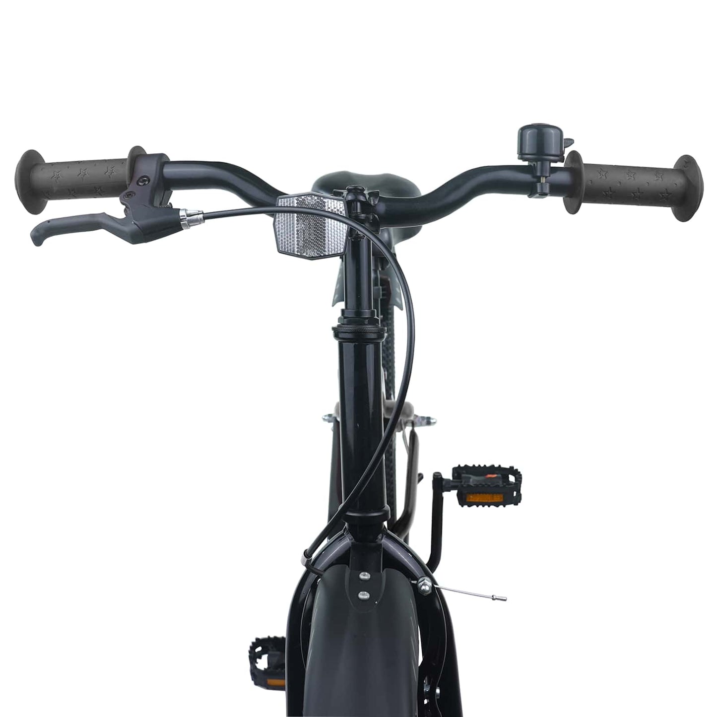 vidaXL Kids Bike 18 Inches for 5-7 Years Old Black
