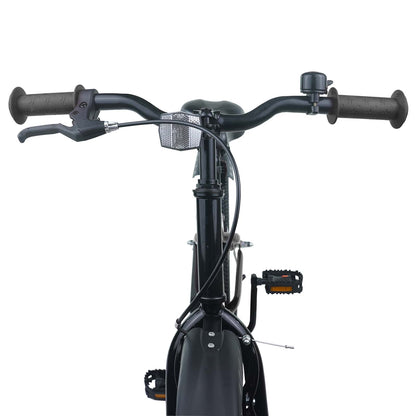 vidaXL Kids Bike 18 Inches for 5-7 Years Old Black