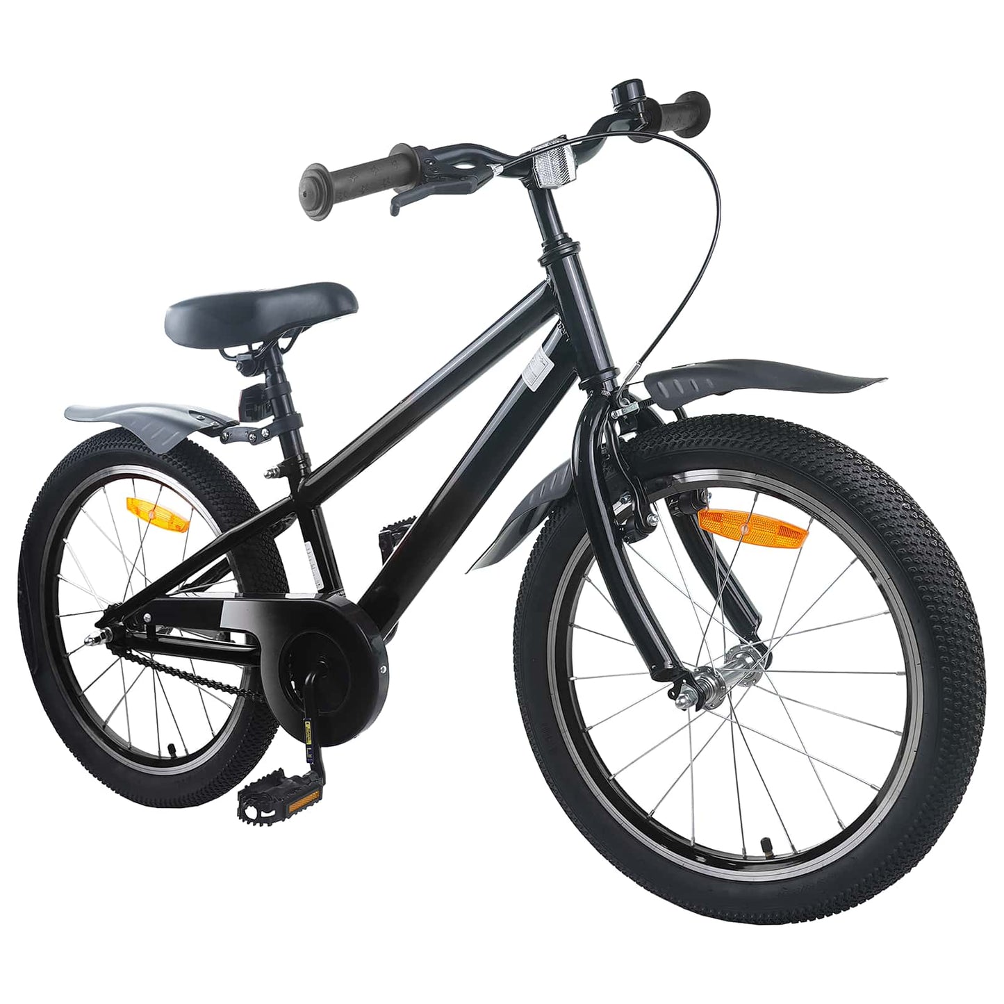 vidaXL Kids Bike 20 Inches for 6-11 Years Old Black
